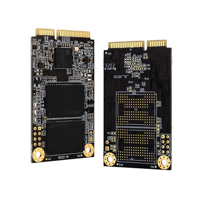 قرص صلب داخلي من الدرجة الصناعية 128GB 256GB MSATA SSD لجهاز الكمبيوتر والخادم