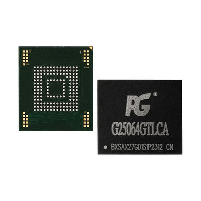 100% eMMC5.1 الأصلي Nand Flash MLC سرعة الكتابة العشوائية 10000 IOPS