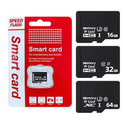 Real Capacity Class 10 Speed TF Memory Card 64GB / 32G / 128G / 512G Compatible for Mobile Phones and DVRs